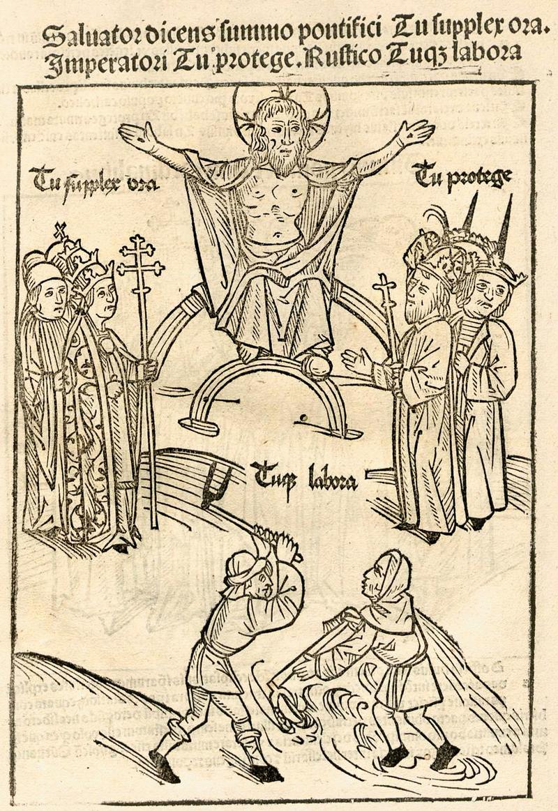 three estates prognosticatio lichtenberger mainz 1492